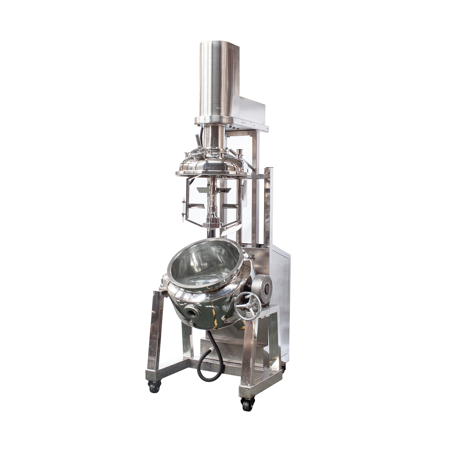 lift mixing emulsify pot