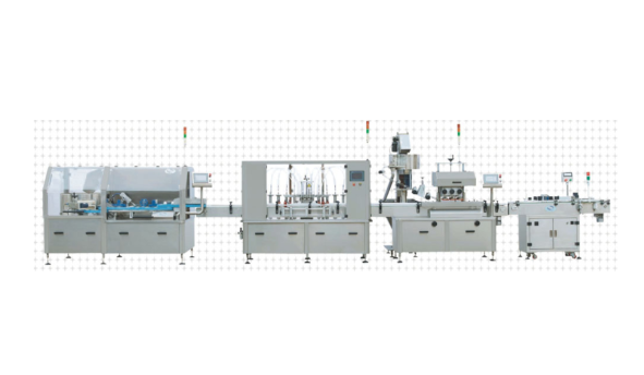 High speed syrup filling machine